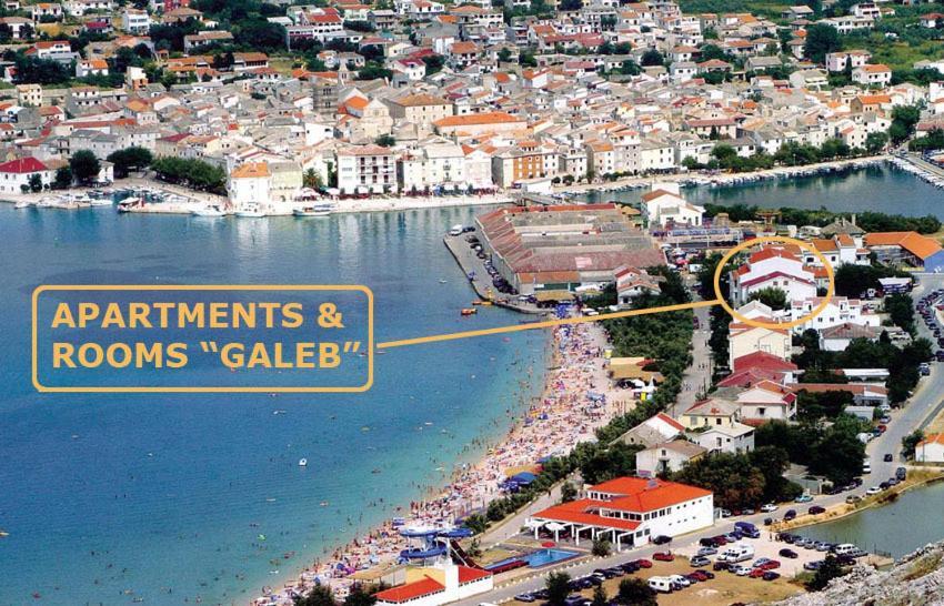 Apartments Galeb Pag - Beach 파그 외부 사진